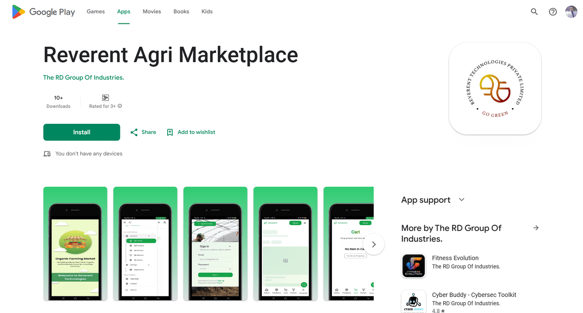 Reverent Technologies App